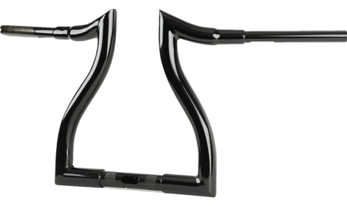 LA Choppers - LA Choppers 1-1/2in. Hammerhead Handlebar - 12in. - Black - LA-7326-12B
