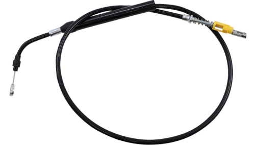 LA Choppers - LA Choppers Black Vinyl/Stainless Clutch Cable - 12in.-14in. Ape Hangers - LA-8058C13B