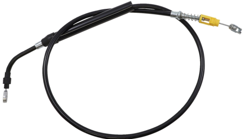 LA Choppers - LA Choppers Black Vinyl/Stainless Clutch Cable - LA-8058C08B