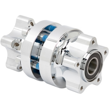 Arlen Ness - Arlen Ness Front Cartridge Hub Kit Dual Disc - Chrome - 71-615