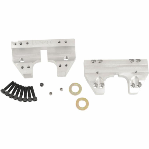 LA Choppers - LA Choppers Handlebar Clamp Set for 1 -/4in. Handlebars - LA-7420-04