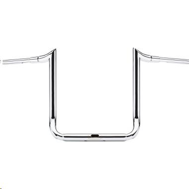 LA Choppers - LA Choppers 1-1/2in. Grande Prime Ape Handlebars - 16in. Rise - Chrome - LA-7356-16