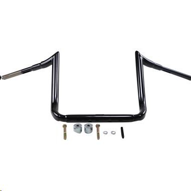 LA Choppers - LA Choppers 1-1/2in. Grande Prime Ape Handlebars - 14in. Rise - Black - LA-7355-14B