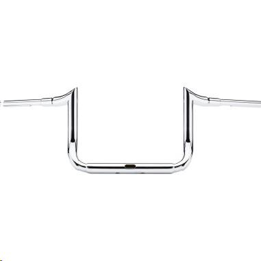 LA Choppers - LA Choppers 1-1/2in. Grande Prime Ape Handlebars - 10in. Rise - Chrome - LA-7356-10