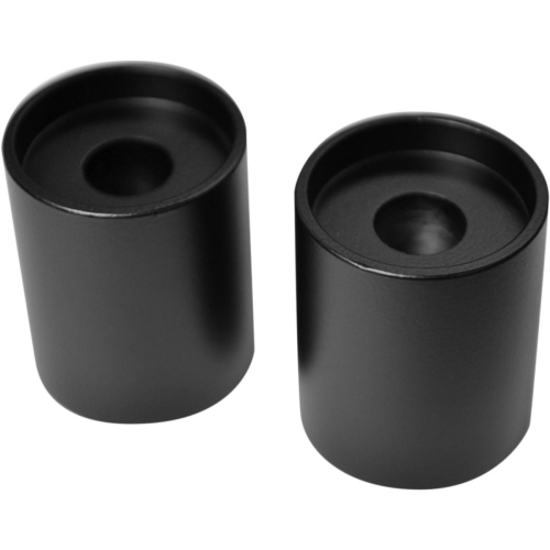 LA Choppers - LA Choppers Riser Extension for 1-1/4in. Handlebar - 1-1/2in. Rise - Black - LA-7414-02M