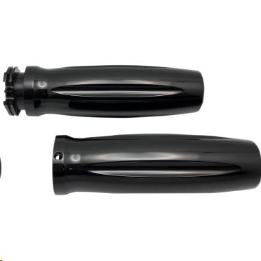 Pro-One Performance - Pro-One Performance Grooved Billet Grips - 501310B