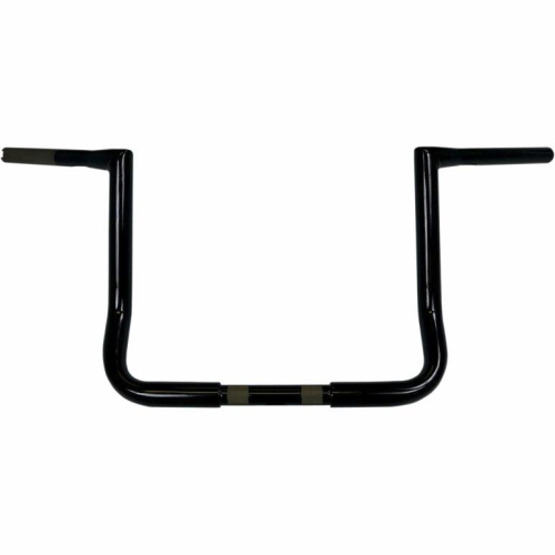 LA Choppers - LA Choppers 1-1/4in. Twin Peaks Touring Bagger Handlebar - 12in. - Flat Black - LA-7361-12M