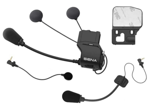 SENA - SENA Universal Helmet Clamp Kit with Slim Speakers (20S, 20S EVO, 30K) - SC-A0318