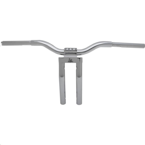 LA Choppers - LA Choppers 1-1/4in. Kage Fighter Pullback Heights T-Bar - 12in. Rise - Chrome - LA-7336-12