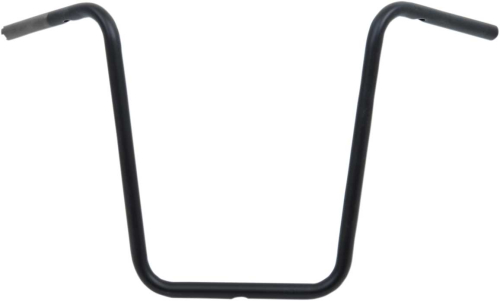 Drag Specialties - Drag Specialties 1in. Ape Hanger Handlebar - 18in. - Flat Black - 0601-4214