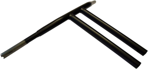 Drag Specialties - Drag Specialties 1-1/4in. Buffalo T-Bar - 14in. - Flat Black - 0601-3510