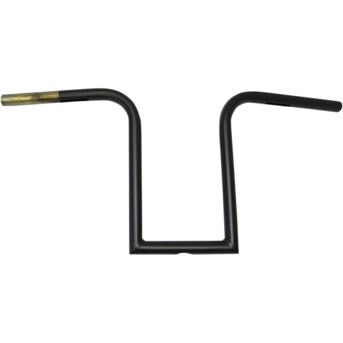 LA Choppers - LA Choppers 1in. Old School Bourbon Ape Hanger Handlebar - 12in. - Black - LA-7381-12M