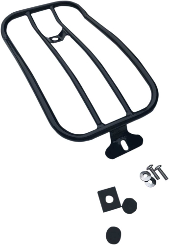 Motherwell - Motherwell 7in. Solo Luggage Rack - Matte Black - MWL-151-018-MB