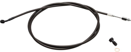 LA Choppers - LA Choppers Hydraulic Clutch Line - Midnight - LA-8049C13M