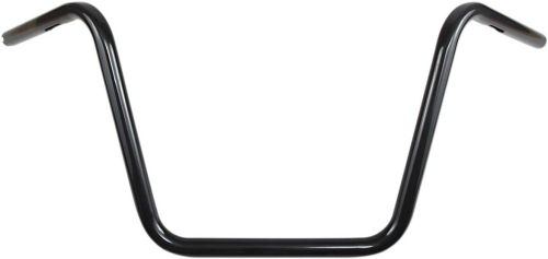 Drag Specialties - Drag Specialties 1in. Buckhorn High Handlebar - Black - 0601-4189
