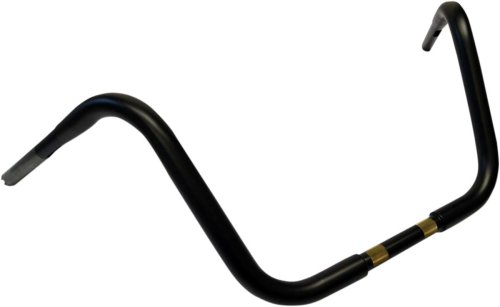 Drag Specialties - Drag Specialties Ape Hanger 1-1/4in. Buffalo Touring Handlebar - 12in. - Flat Black - 0601-3506