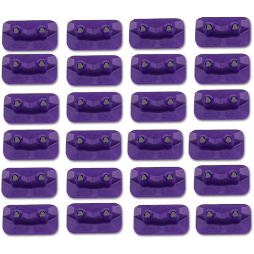Stud Boy - Stud Boy Super-Lite Plus Pro Series Double Backer Plates - Purple - .75in. - 2522-P1-PUR