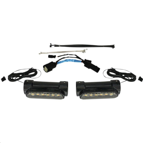 Custom Dynamics - Custom Dynamics Engine Guard LED - Gloss Black - CD-CB-AW-SS8-B