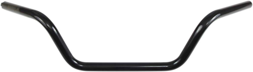 Drag Specialties - Drag Specialties 1in. Buckhorn Low Handlebar - Black - 0601-4186