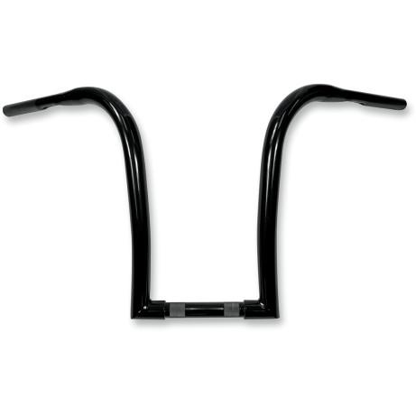 LA Choppers - LA Choppers 1 1/4in. Nice Curves Ape Hanger Handlebar - 14in. - Black - LA-7341-14B