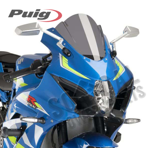 PUIG - PUIG Z-Racing Windscreen - Dark Smoke - 9013F