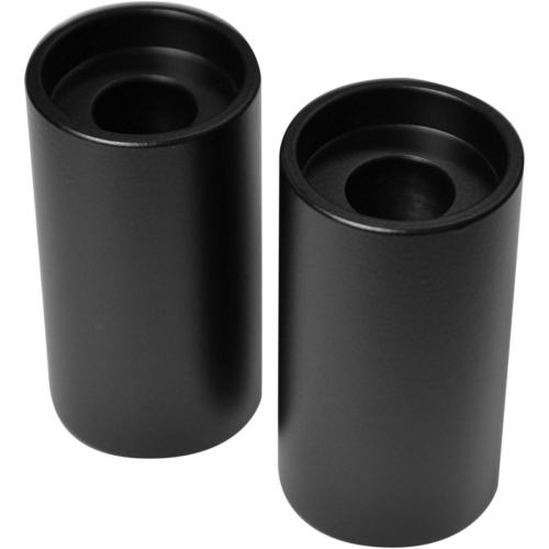 LA Choppers - LA Choppers Riser Extension for 1in. Handlebar - 2in. Rise - Black - LA-7413-03M