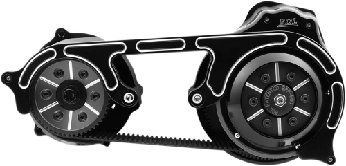 Belt Drives Ltd - Belt Drives Ltd 2in. Open Belt Drive Kit - Black - TC2PS-2-B
