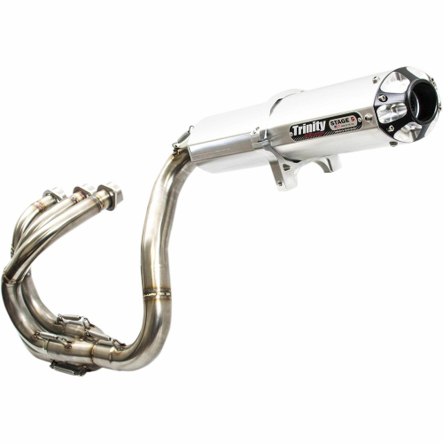 Trinity Racing - Trinity Racing Stage 5 Exhaust System - Brusehd Mufller - TR-4155F