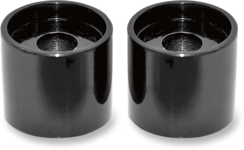 LA Choppers - LA Choppers Riser Extension for 1-1/4in. Handlebar - 1in. Rise - Black - LA-7414-01B