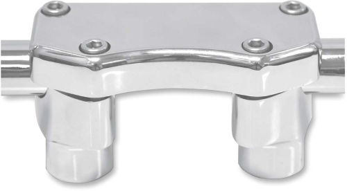Drag Specialties - Drag Specialties Handlebar 1.5in. Riser/Top Clamp Kit - Chrome - 0602-0453