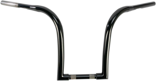 LA Choppers - LA Choppers 1 1/4in. Nice Curves Ape Hanger Handlebar - 12in. Ape - Black - LA-7341-12B