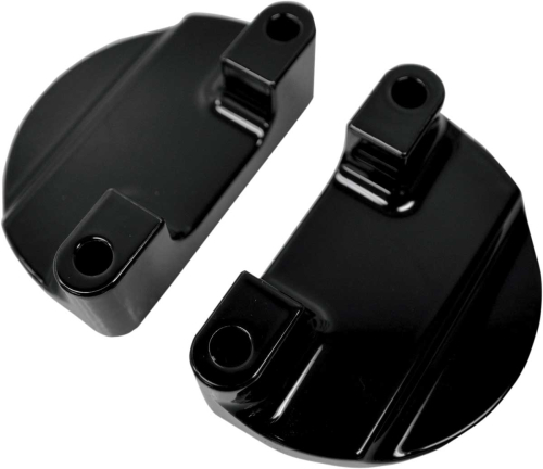 Drag Specialties - Drag Specialties Fender-To-Fork Adapter for 21in. Wheel - Gloss Black - 1410-0065