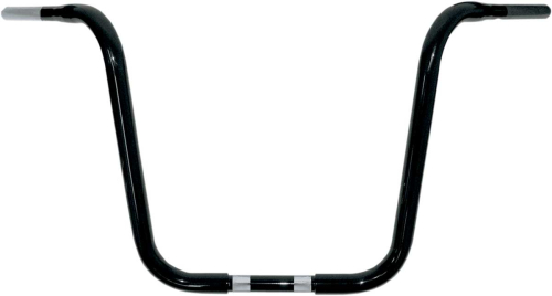 Drag Specialties - Drag Specialties 1-1/4in. Buffalo Touring Ape Hanger Handlebar - 14in. - Gloss Black - 0601-1242