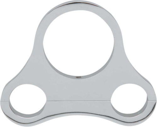 Drag Specialties - Drag Specialties Tee-Bar Single Gauge Mount for 1 1/4in. T-Bars - 2.375/2.4in. Mini Gauges - 373866
