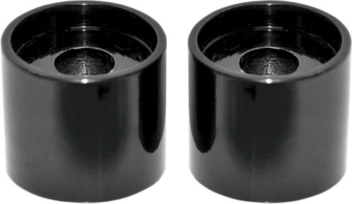 LA Choppers - LA Choppers Riser Extension for 1-1/2in. Handlebar - 1in. Rise - Black - LA-7413-51B