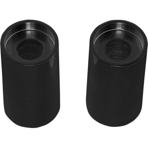 LA Choppers - LA Choppers Riser Extension for 1in. Handlebar - 2in. Rise - Black - LA-7413-03B