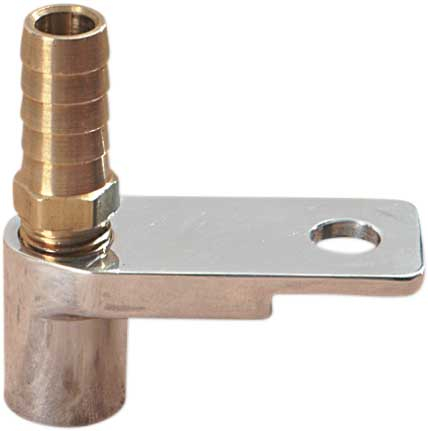 Drag Specialties - Drag Specialties Chrome Billet Aluminum Oil Drain - 310241
