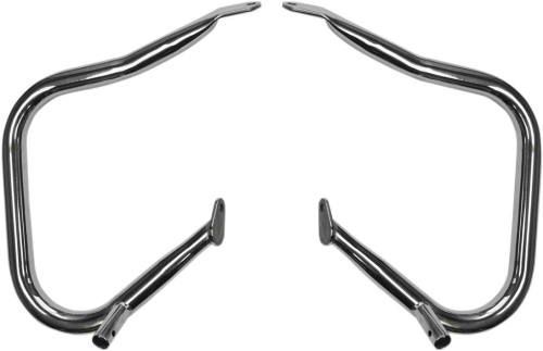 Drag Specialties - Drag Specialties Big Buffalo Saddlebag Bars - Chrome - 0506-0789