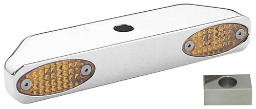Pro-One Performance - Pro-One Performance Turn Signal for Narrow Glide Trees - Smooth - Chrome - 401730