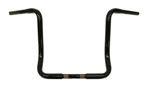 LA Choppers - LA Choppers 1-1/4in. Touring Ape Hanger Handlebar - 14in. - Gloss Black - LA-7321-14B