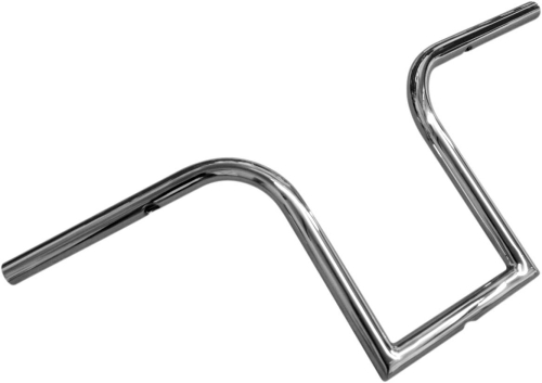 LA Choppers - LA Choppers 1in. Old School Bourbon Ape Hanger Handlebar - 10in. - Chrome - LA-7381-10