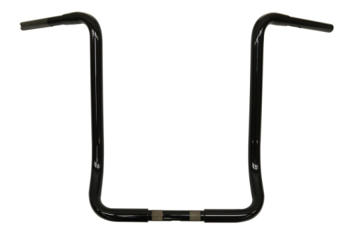 LA Choppers - LA Choppers 1-1/4in. Touring Ape Hanger Handlebar - 18in. - Gloss Black - LA-7321-18B