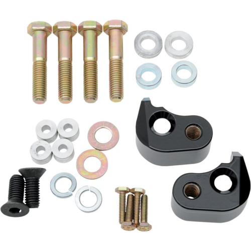 LA Choppers - LA Choppers Rear Lowering Kit - Black - LA-7590-00B