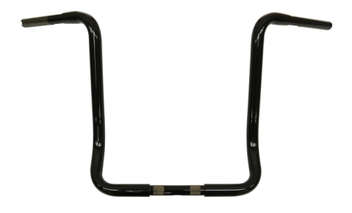 LA Choppers - LA Choppers 1-1/4in. Touring Ape Hanger Handlebar - 16in. - Gloss Black - LA-7321-16B