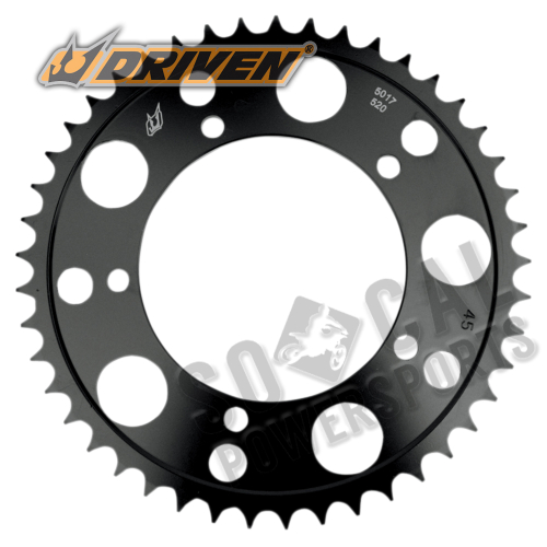 Driven Racing - Driven Racing Steel Rear Sprocket - 44T - 5018-520-44T
