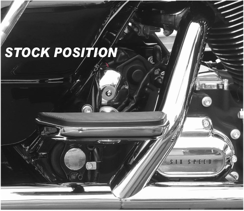 Baron Custom Accessories - Baron Custom Accessories Passenger Floorboard Comfort Kit - Lower-Down - BA-7090-05