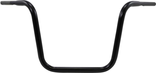 LA Choppers - LA Choppers 1-1/4in. Hefty Ape Hanger Handlebar - 14in. - Black Powdercoat - LA-7312-14B