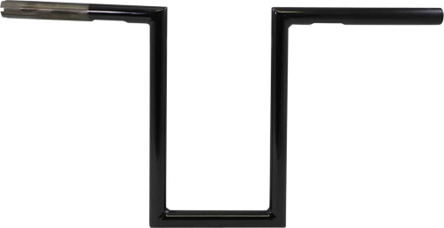 LA Choppers - LA Choppers 1in. Old School Narrow Z Handlebar - 12in. - Black Powdercoat - LA-7380-12B