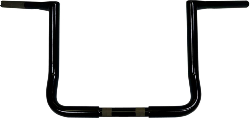 LA Choppers - LA Choppers 1-1/4in. Twin Peaks Touring Bagger Handlebar - 12in. - Black Powdercoat - LA-7361-12B