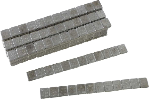 K&L Supply - K&L Supply Steel Stick On Wheel Weights - Chrome - 1/4oz. - 32-8126